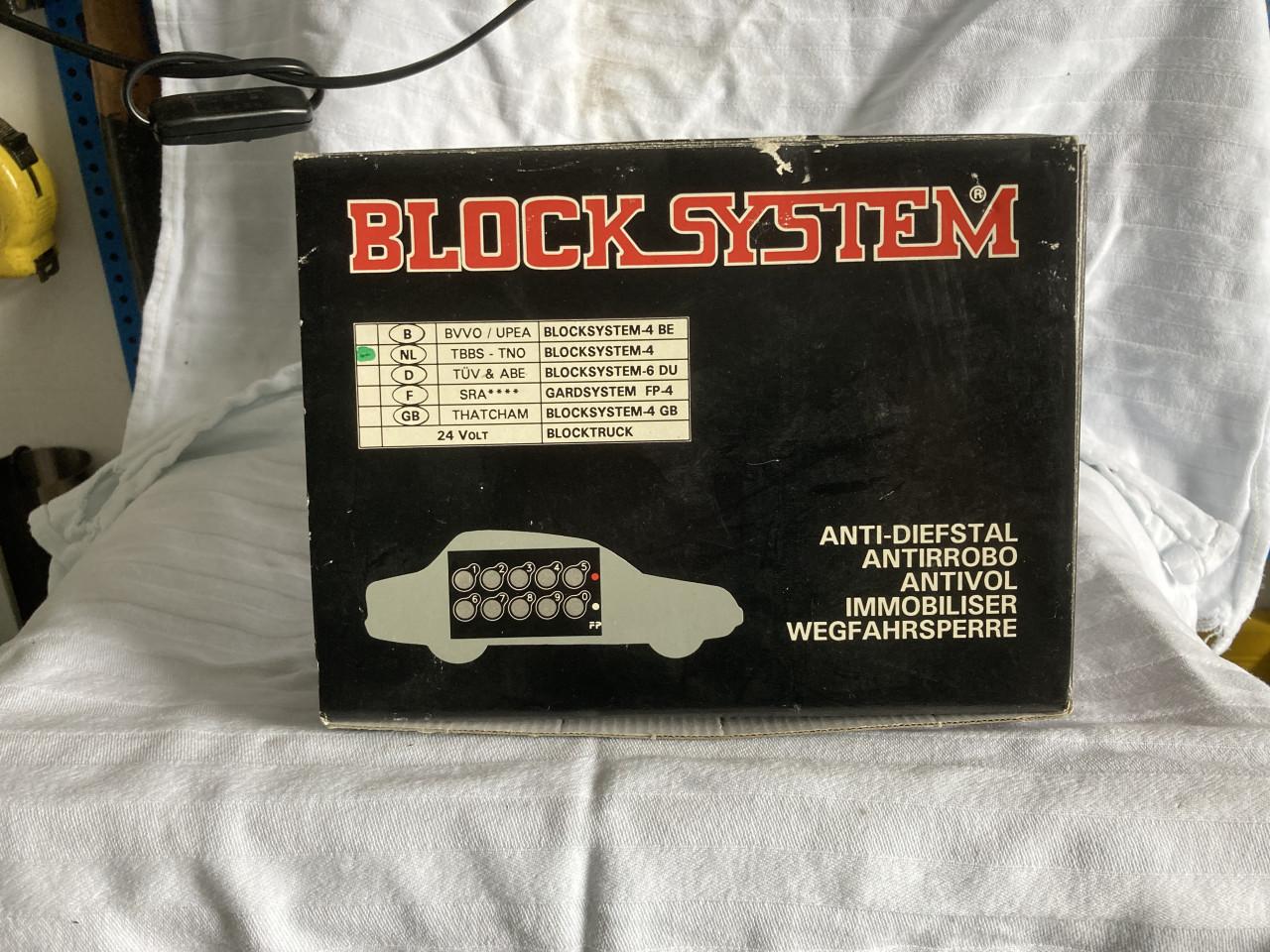 Auto blokkeersystemen