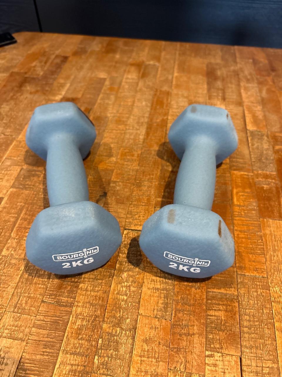 Kettlebell van Bourgini 2kilo