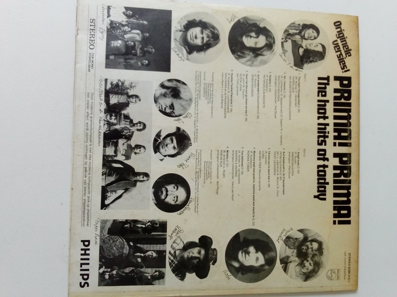 4 LP's, waaronder ABBA greatest hits