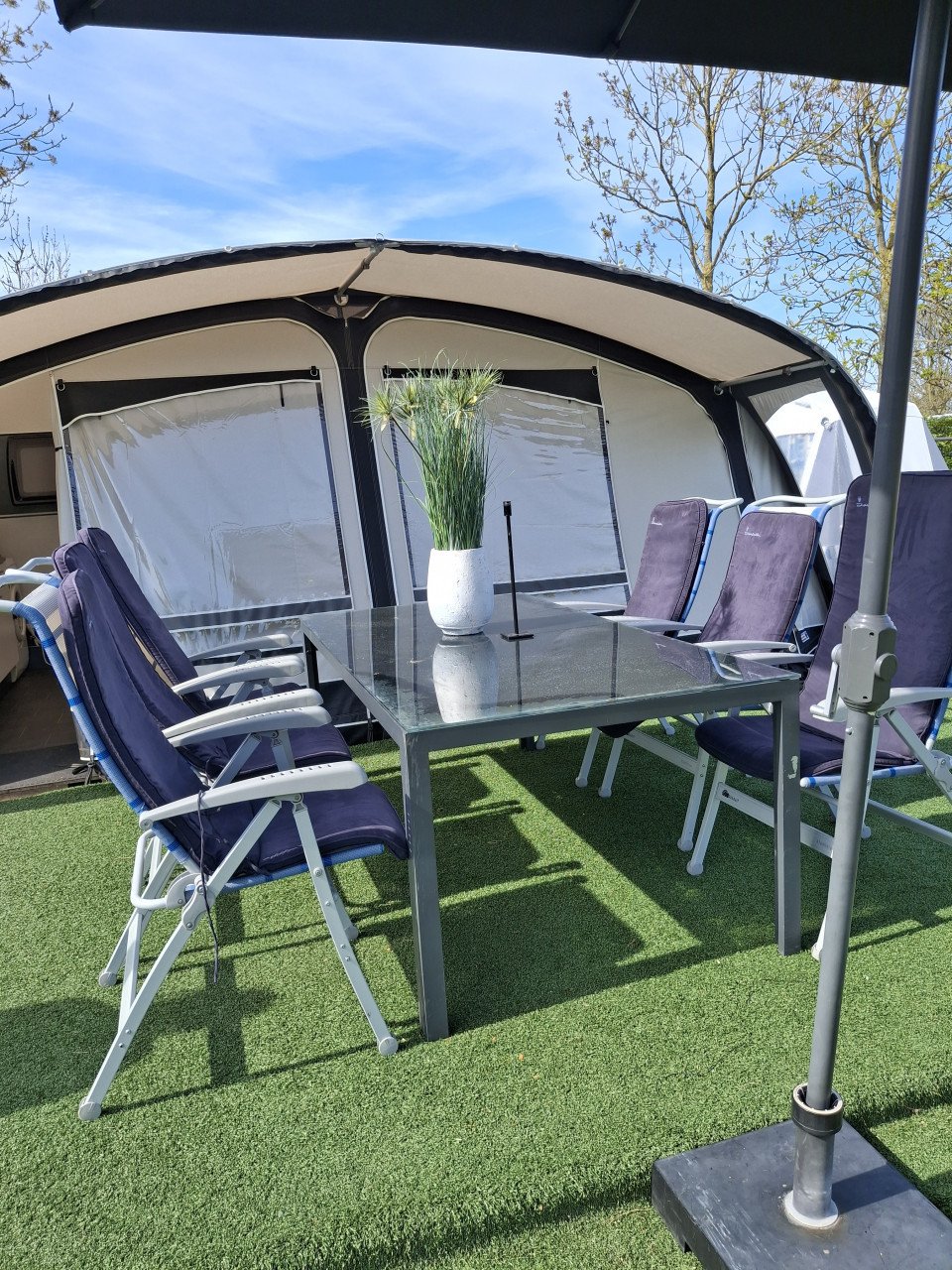 Dukdalf aluminium kampeerstoelen verstelbaar