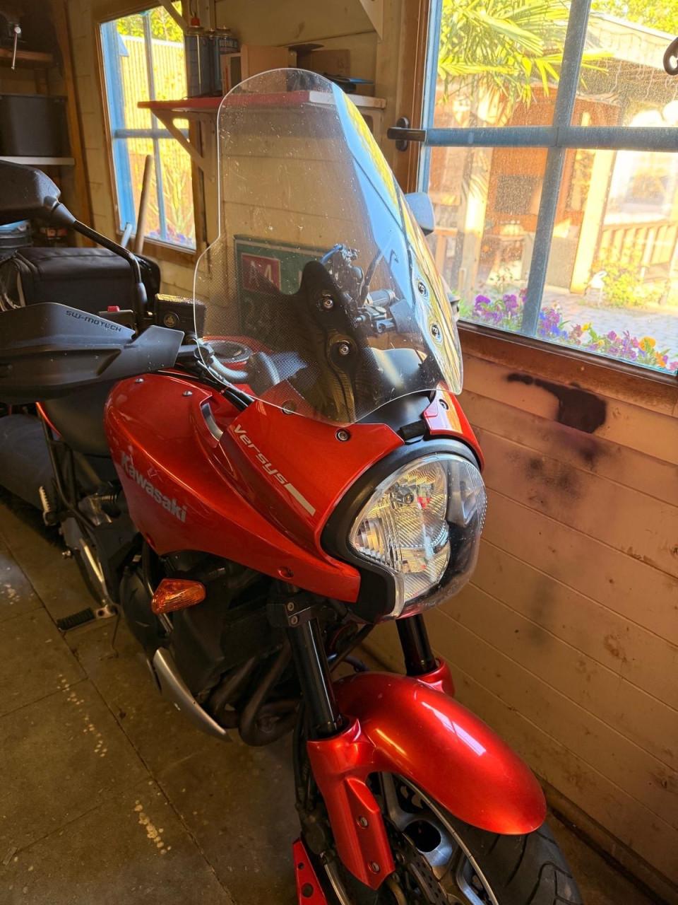 Givi Windscherm Kawasaki Versys 650 (2006-2009) Transparant