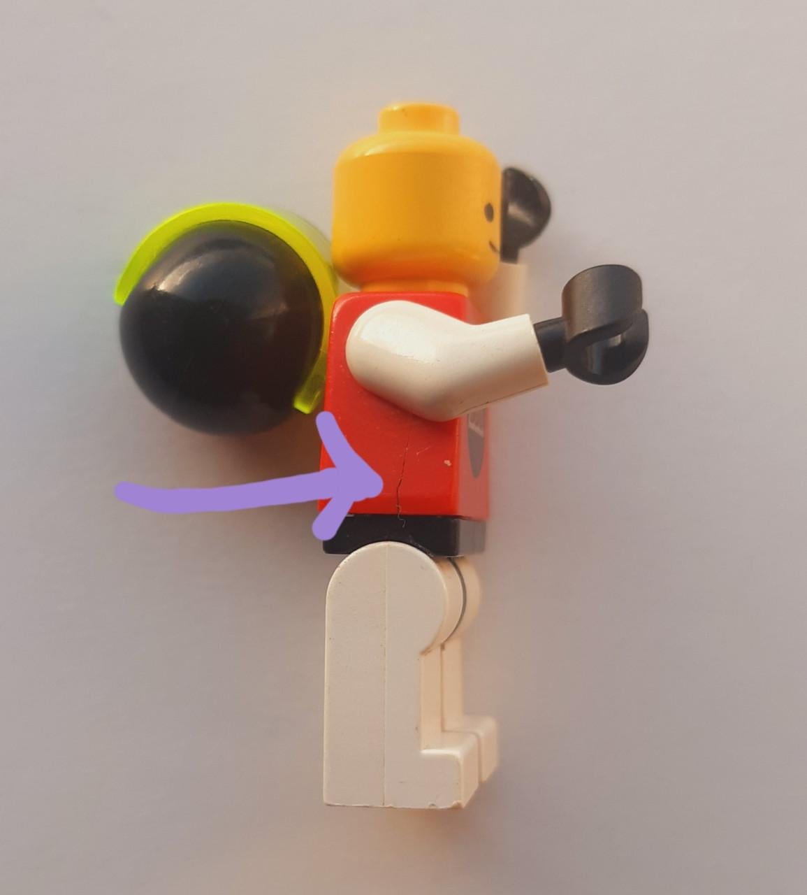 Lego Space M-Tron 6833: Beacon tracer.
