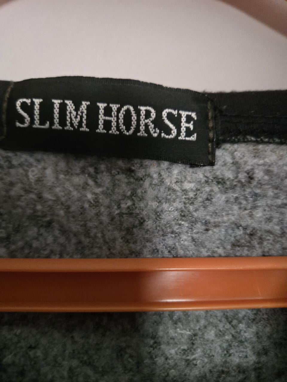 Zwart Slim Horse vest met capuchon met camouflagepatroon . Maat M