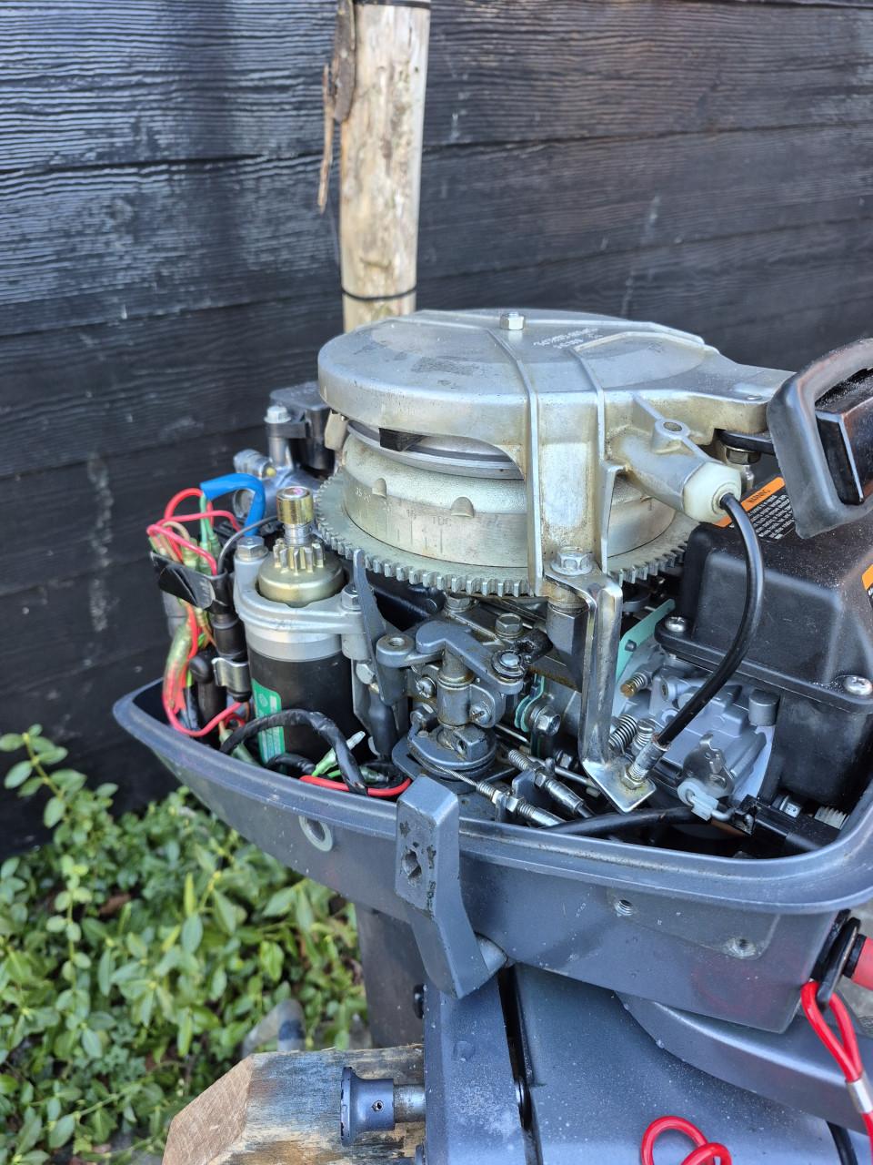 Yamaha 8 pk tweetakt langstaart