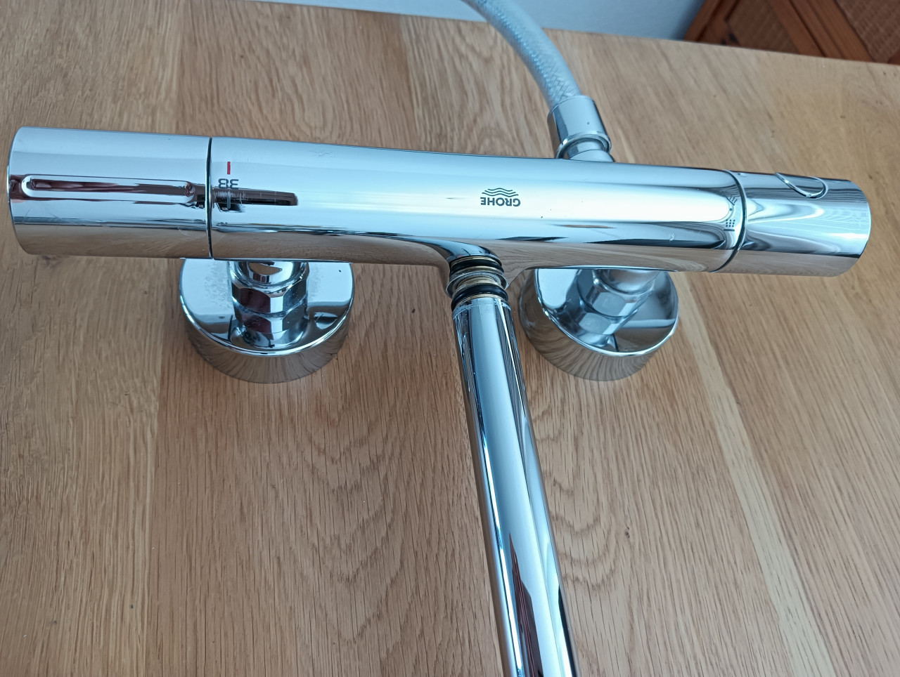 Grohe douchekraan met regendouche