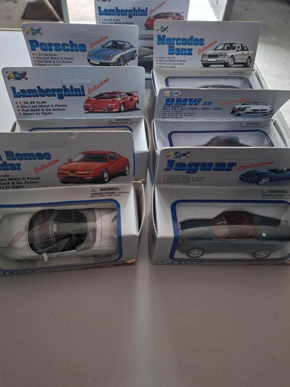 Miniatuur auto's klassiek