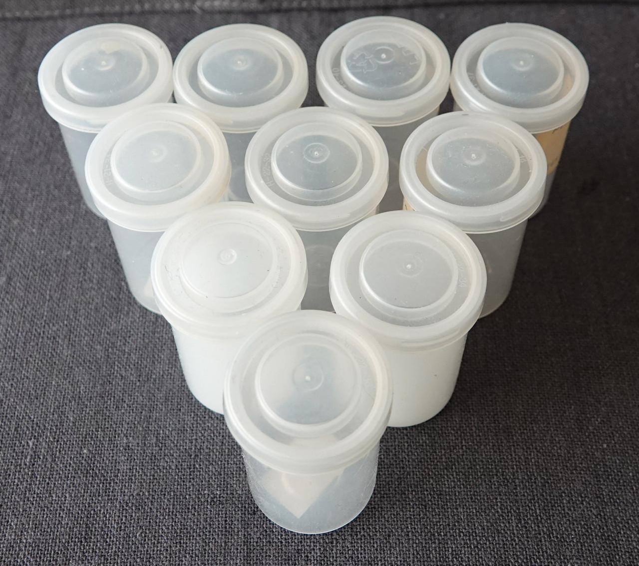 Originele fotorolletjes containers voor oa geocache, kralen