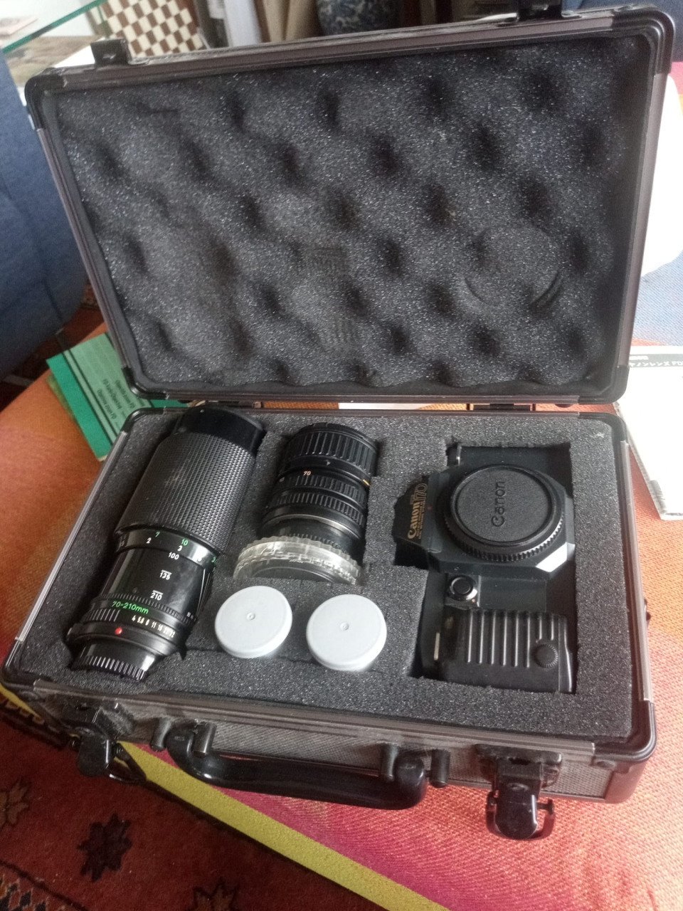 T70 Canon analoog fotocamera