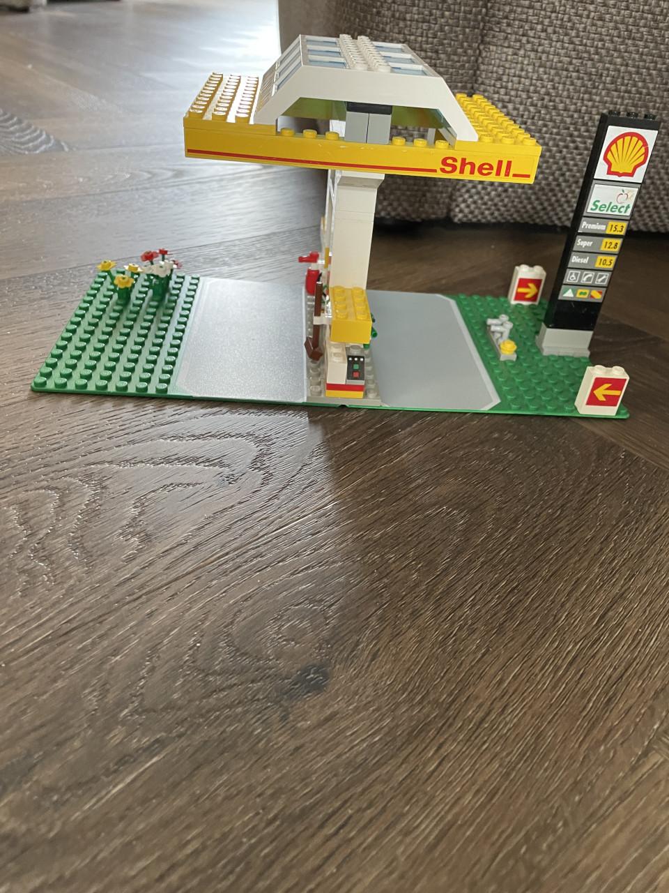 System lego: Shell benzinepompen 1256