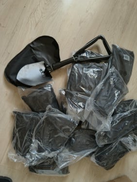 18x opvouwbare kampeerschep