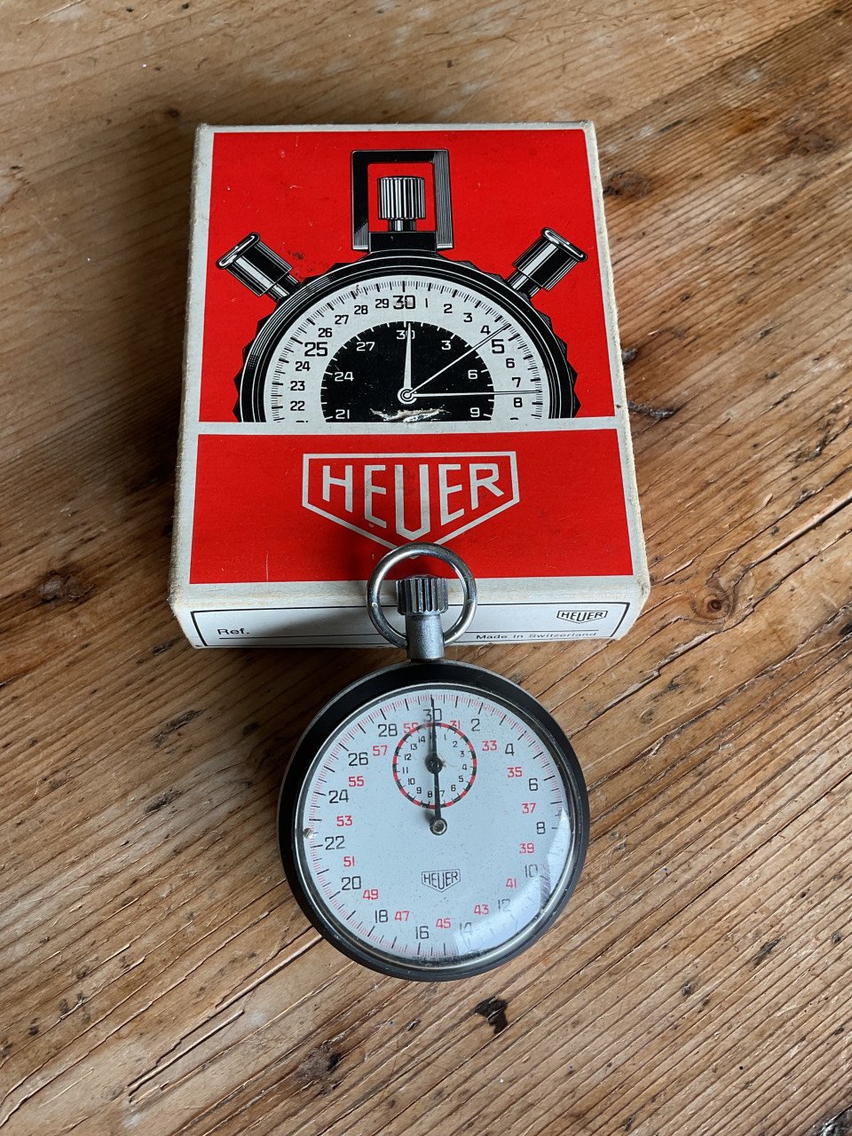 Vintage stopwatch Heuer .