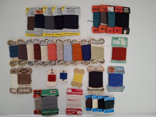 35 vintage kaartjes maasgaren