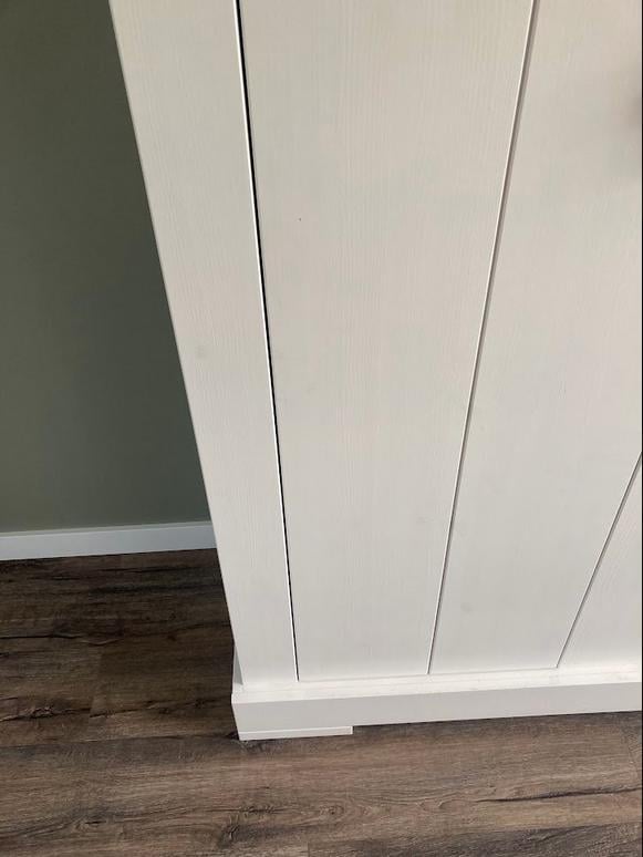 Grenen witte wandkast  - Solid kast van BePureHome