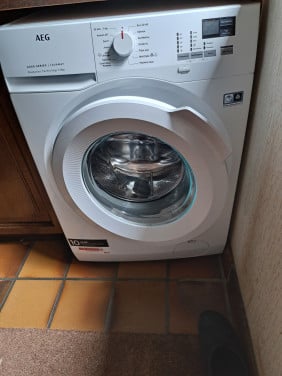 Wasmachine AEG december 2021.