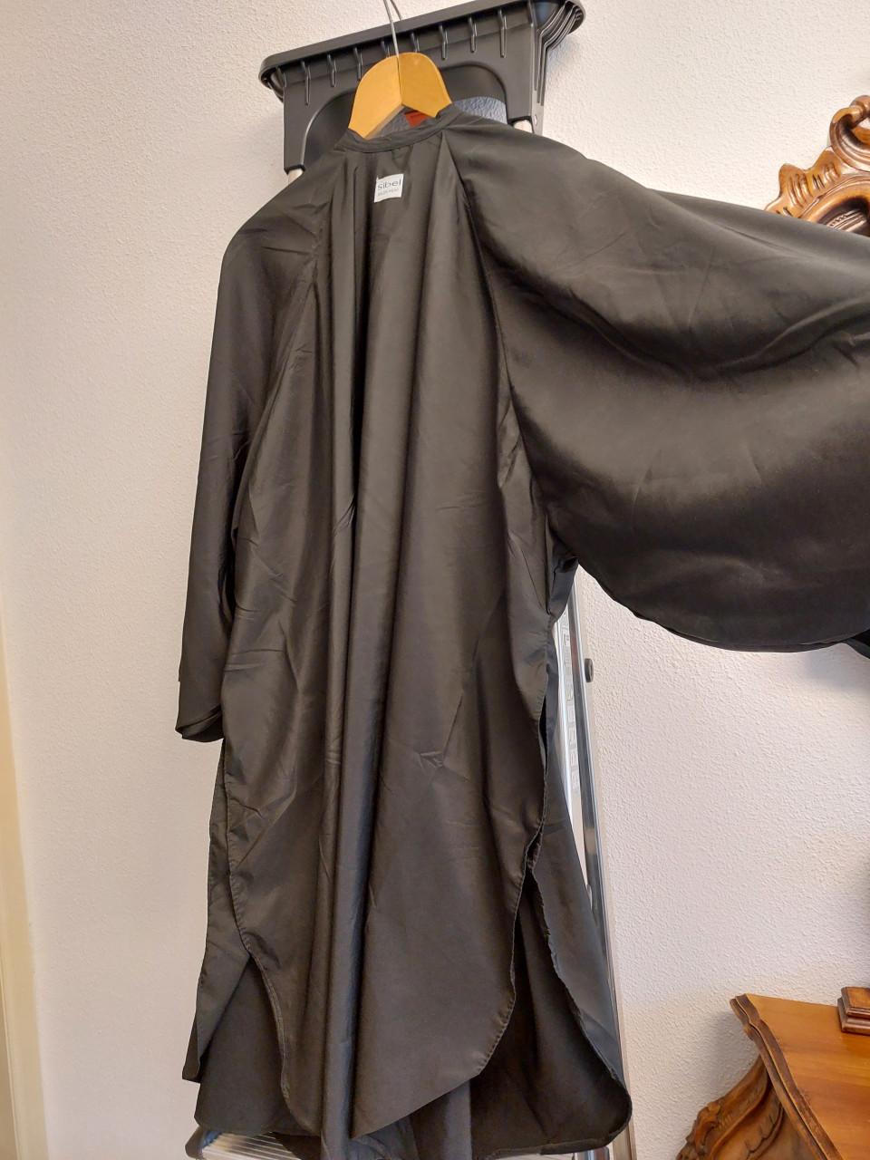 Kappersschort, kapmantel als nieuw