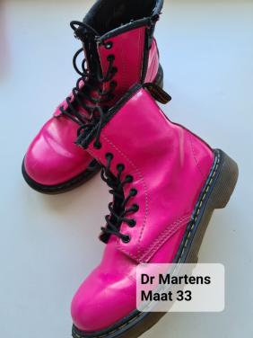Fuchsia roze Dr Martens  Maat 33