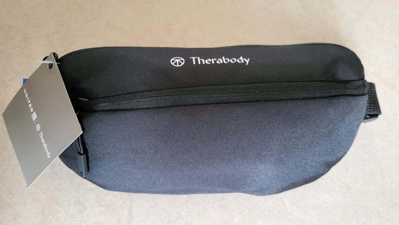 United Airlines Therabody amenity kit cross body tas - NIEUW
