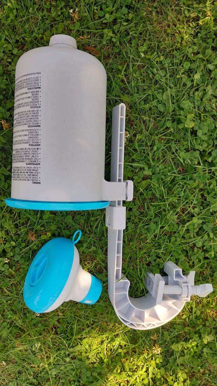 Zwembad Intex met alle toebehoren + extra's
