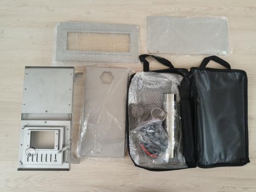 Opvouwbare RVS houtkachel voor tent of veranda