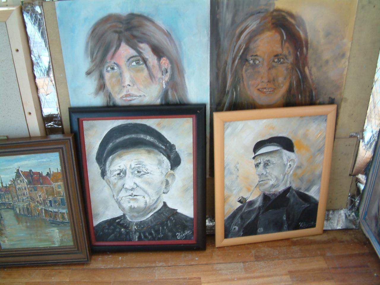 Sterk staaltje zeemans  kunst redders in storm   Jac Caljouw  Arnemuiden