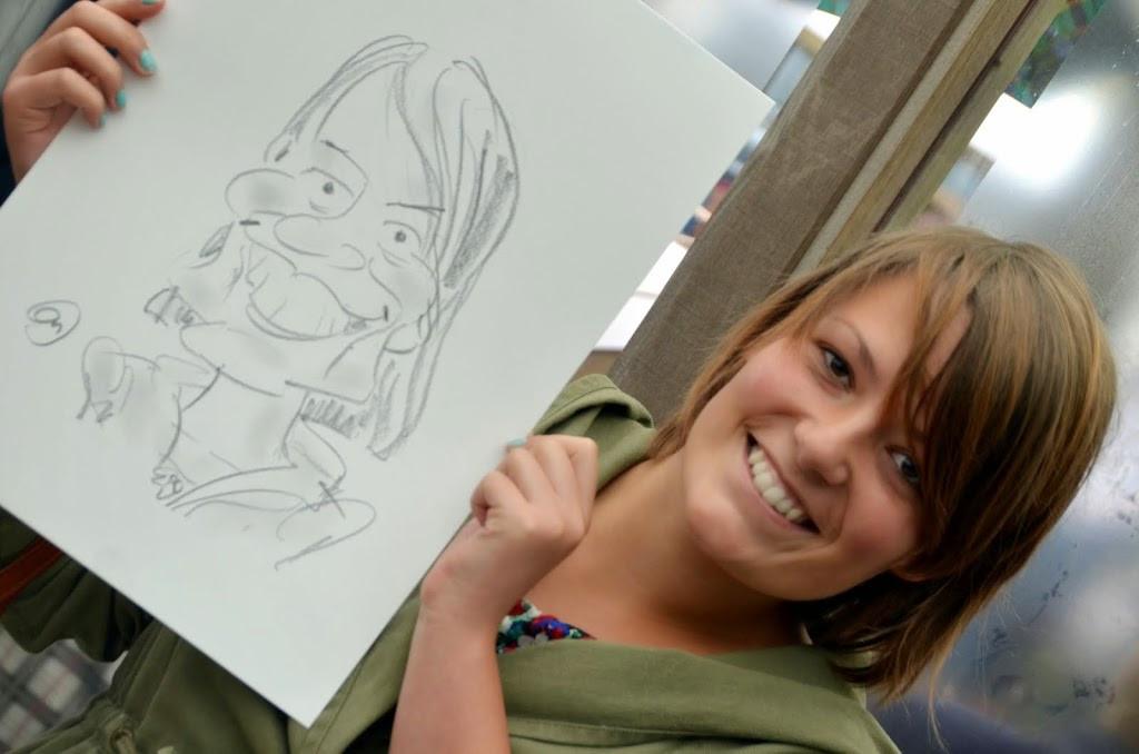 Leuk voor uw feest: laat karikaturen tekenen!