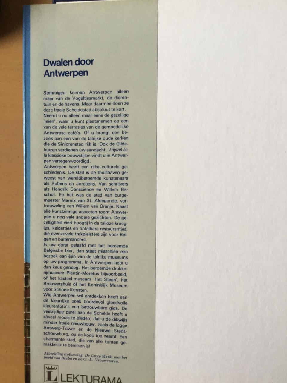 Dwalen door Antwerpen