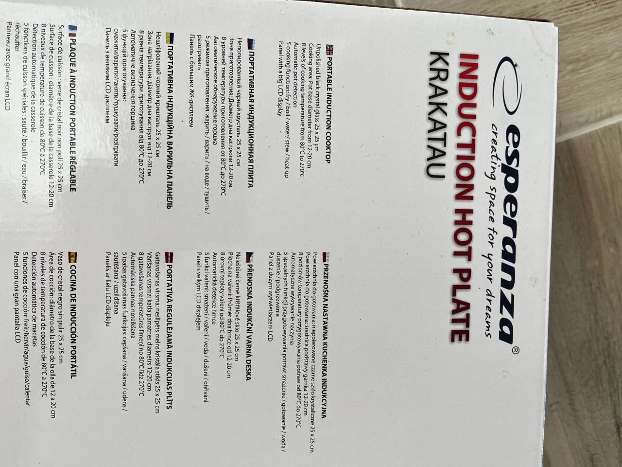 Inductie kookplaat vrijstaand