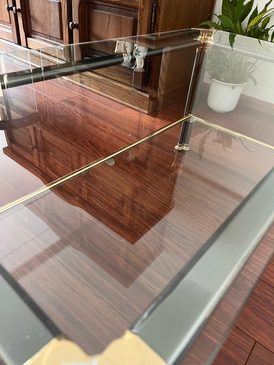 Kwaliteits glazen tafel