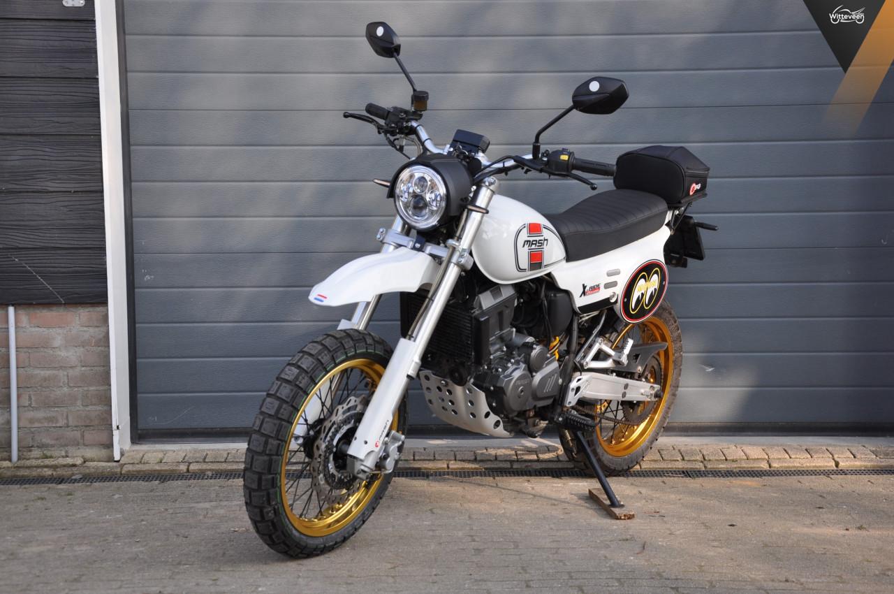 Mash X-Ride 125 A1 rijbewijs! Ideaal voor achter/in de camper!