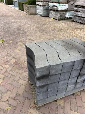 Partij patioblokken Wave 60x15x15
