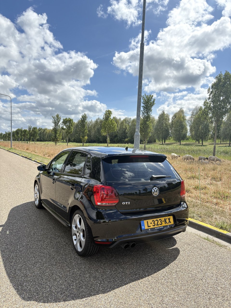 Volkswagen Polo 1.4 TSI 132KW DSG 2011 Zwart