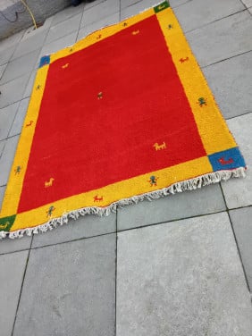 Wollen vloerkleed