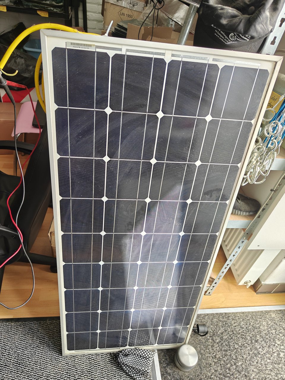 Zonnepaneel 55X120 cm 12 volt