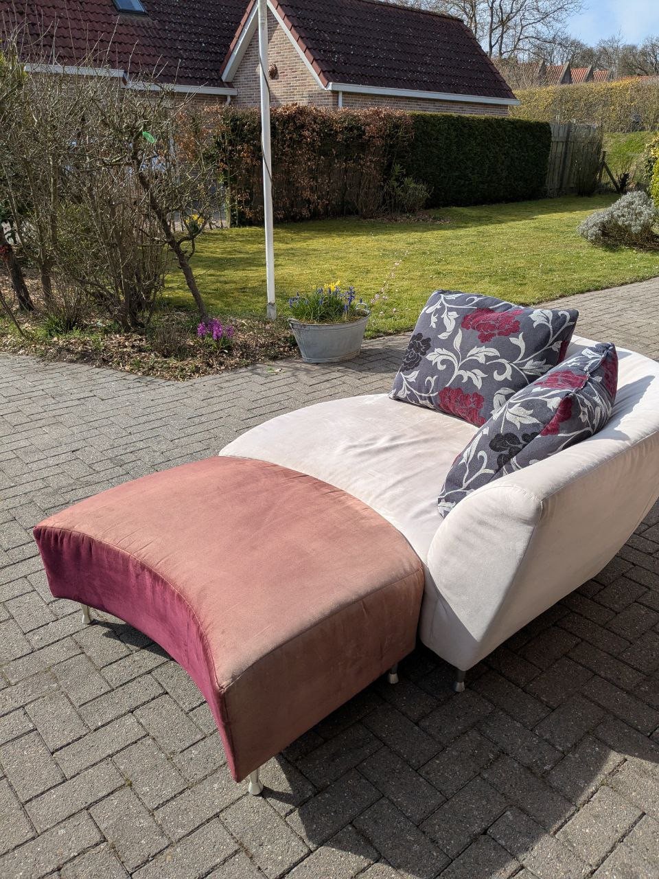 Leuk bankje, chaise longue