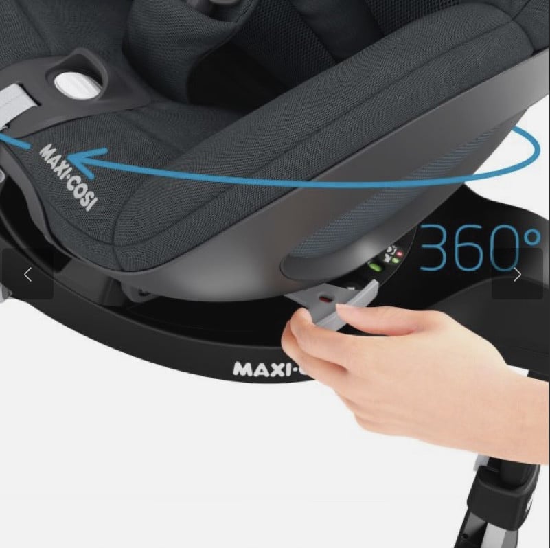 Maxi-Cosi Pebble 360 + Isofix base – In hele goede staat