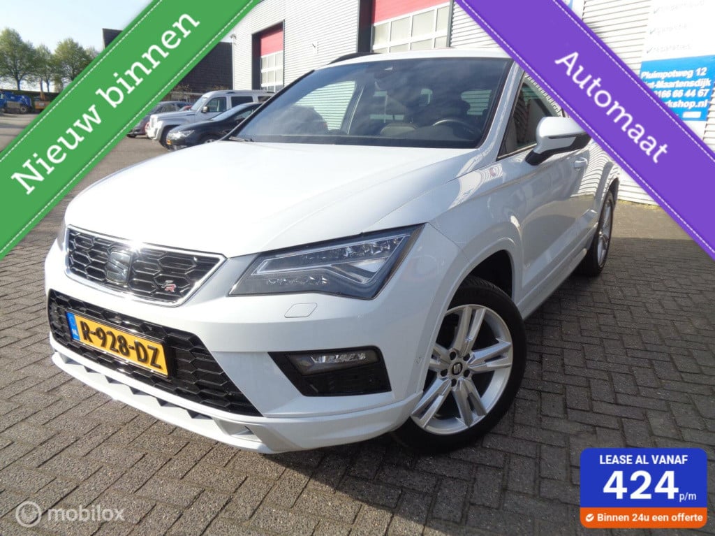 Seat Ateca 1.5 tsi fr/panoramadak/leer/stoelverw/carplay/18''/led/virtual/t
