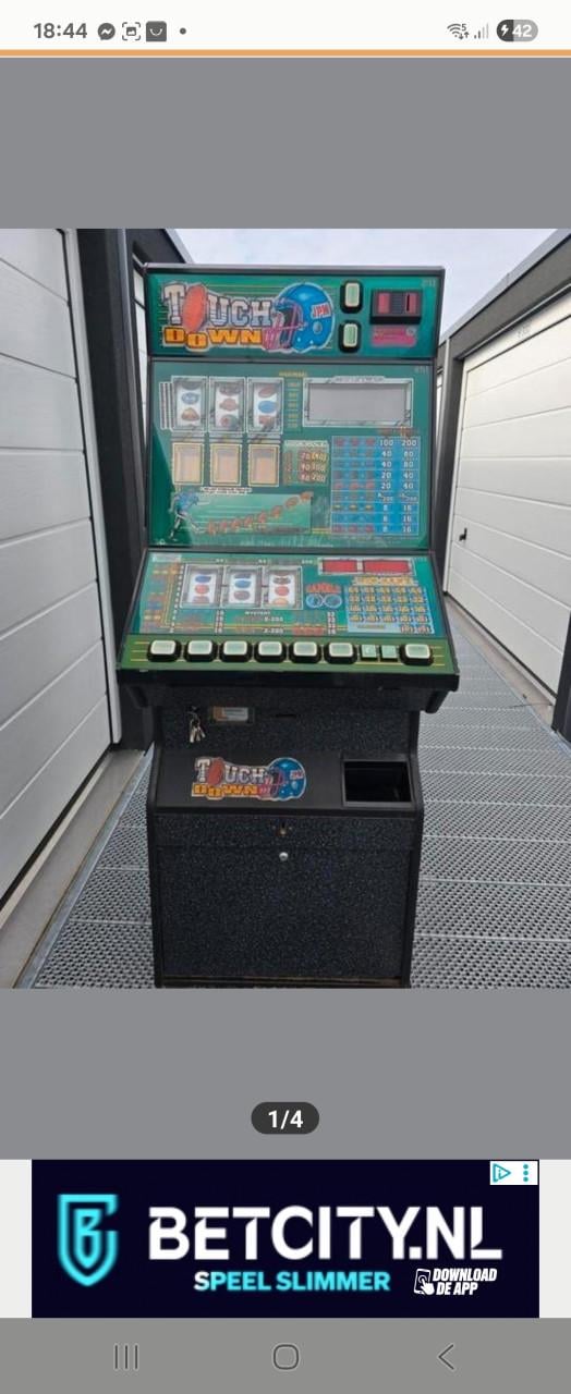 Gezocht defecte gokkasten