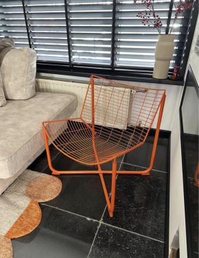 Stoel oranje ikea SKÅLBODA Fauteuil