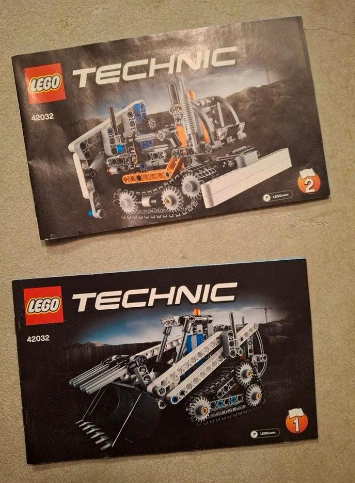Lego Technic 42032 Bulldozer en Sneeuwschuiver
