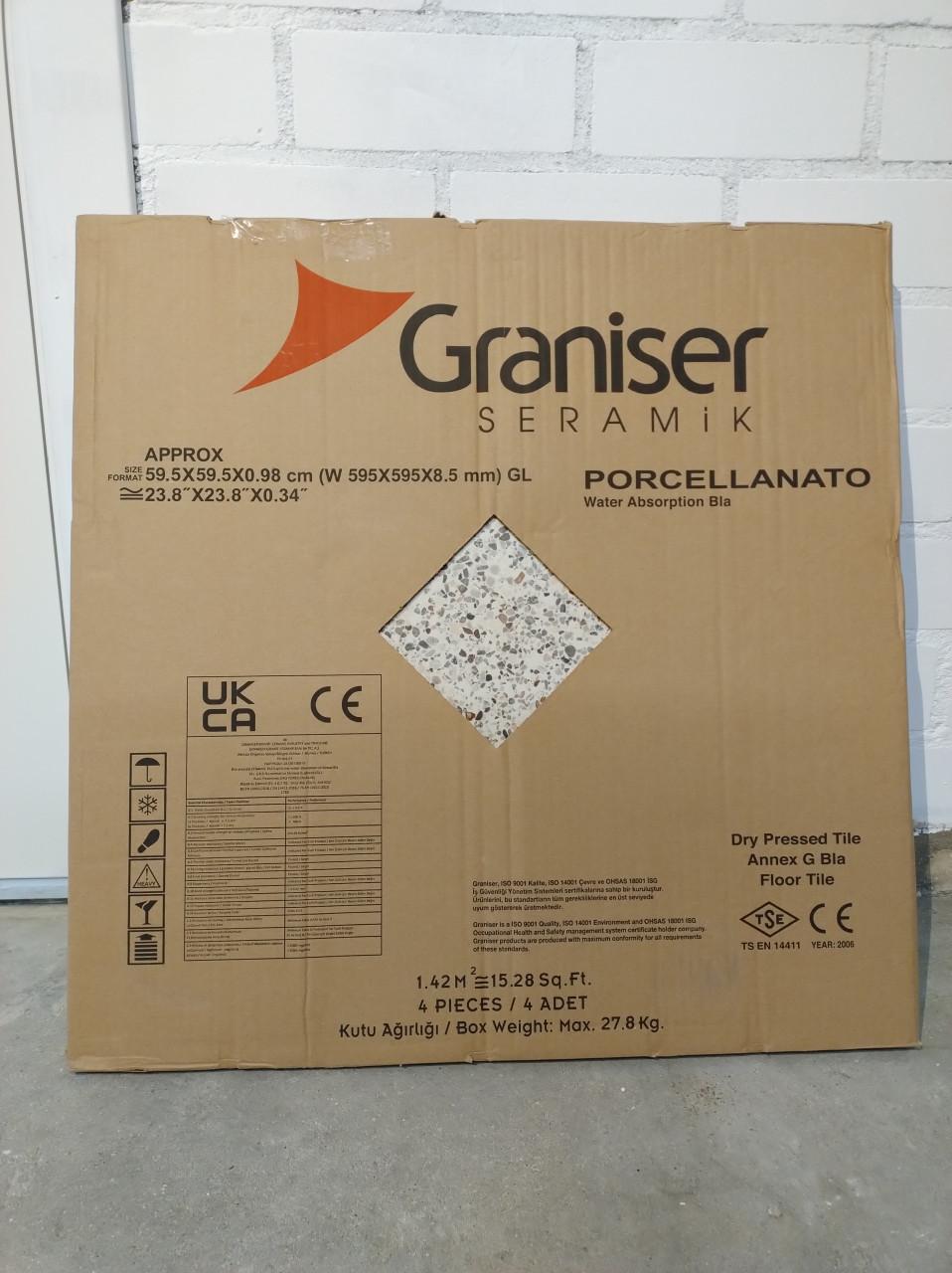 14 m2 vloertegels Granicer Verona Stone Michelangelo