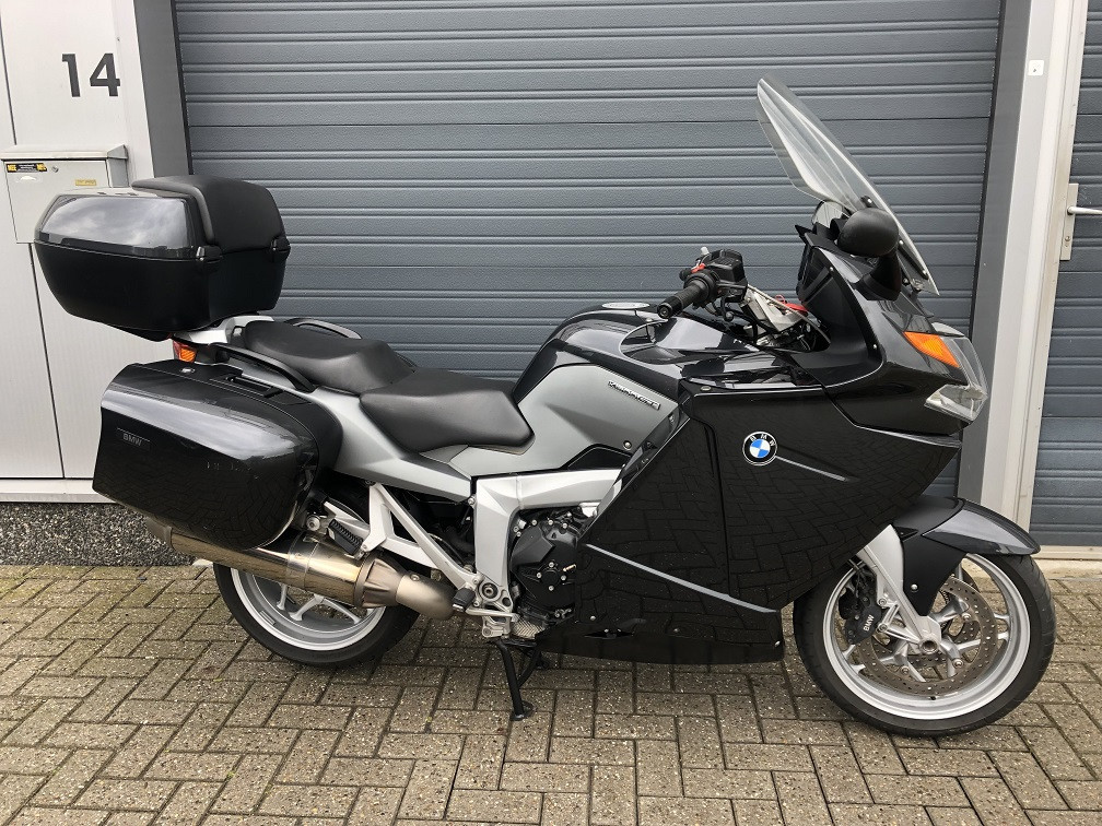 ***VERKOCHT*** BMW K1200GT '06 met 44dkm, 3-koffers, ESA, Cruise, €4250,-