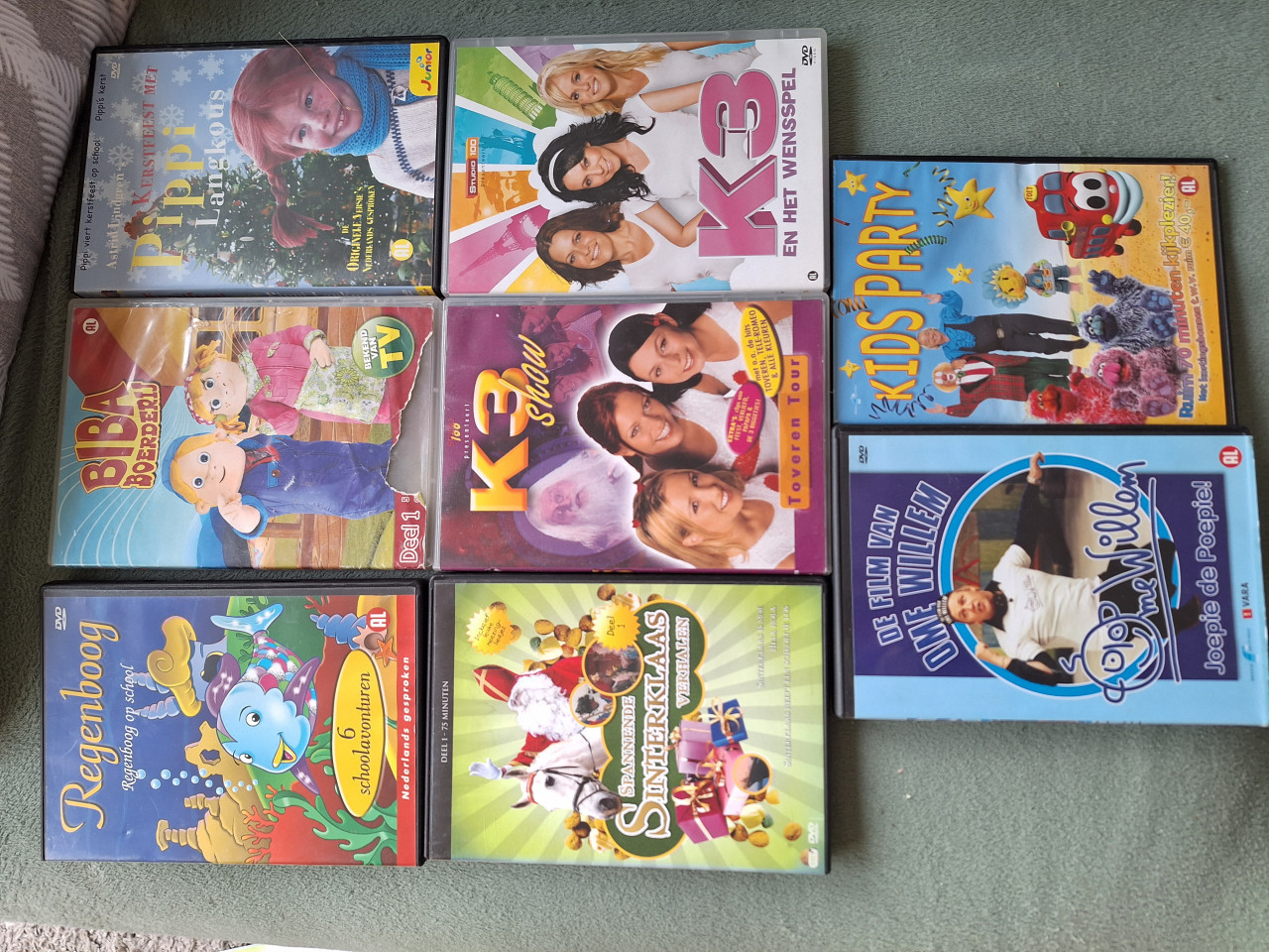 35 kinder dvds Origineel