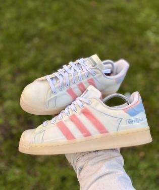Adidas Superstar transparant / jelly sneakers –  maat EU 41⅓