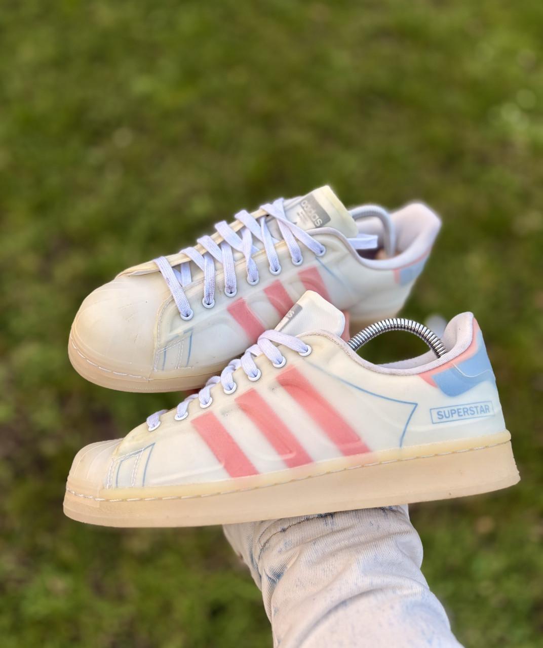 Adidas Superstar transparant / jelly sneakers –  maat EU 41⅓