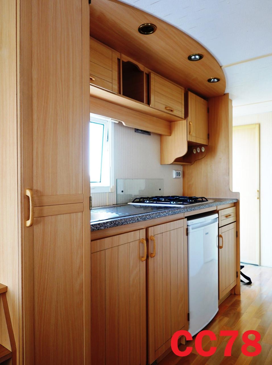 Keurige Nordstar stacaravan met 2 slk en gespiegelde indeling te koop