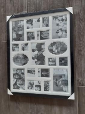 Collage/fotolijst voor 21 foto's