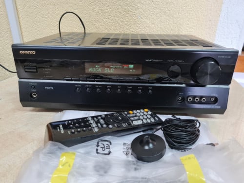 Refurbished, ONKYO TX-SR508 7.1 Surround. Zwart. Nu 125 euro