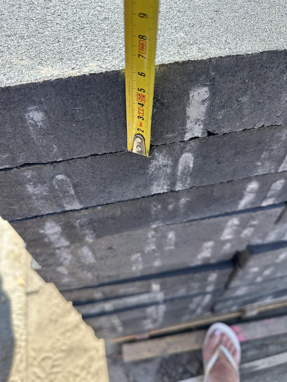 Nero terras stenen 20x30x6