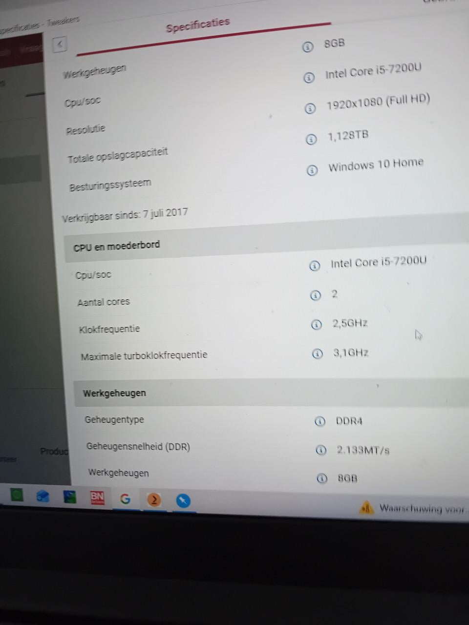 Te koop: een goede laptop van Lenovo Ideapad