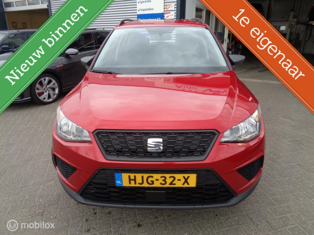 Seat Arona 1.0 tsi reference/airco/lm velgen/carplay/1st eig/slechts 79000k